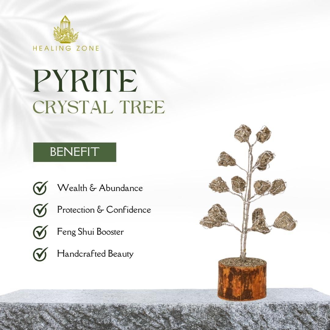 Money Magnet Pyrite Tree - 15 Beads