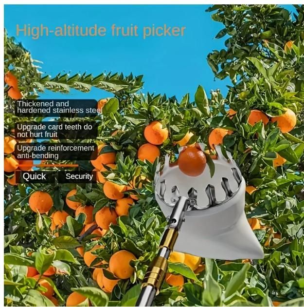 1 Set Fruit Picker Fruit Picking Tool With Storage Bag