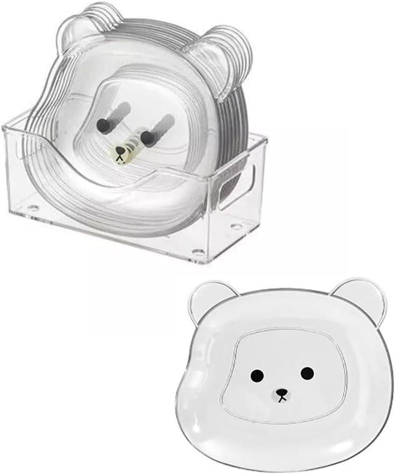 Plastic Plates Cute Bear Appetizer Plates