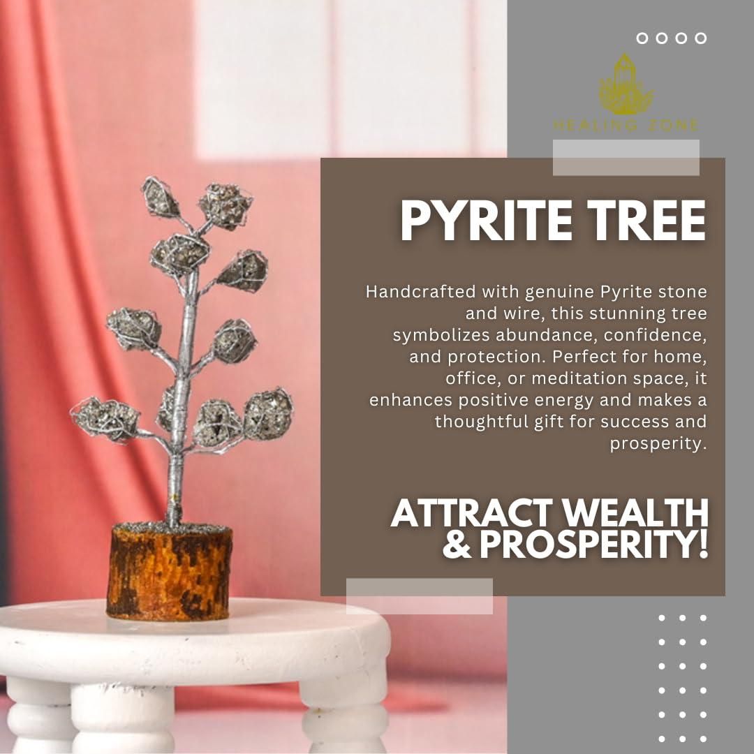 Money Magnet Pyrite Tree - 15 Beads
