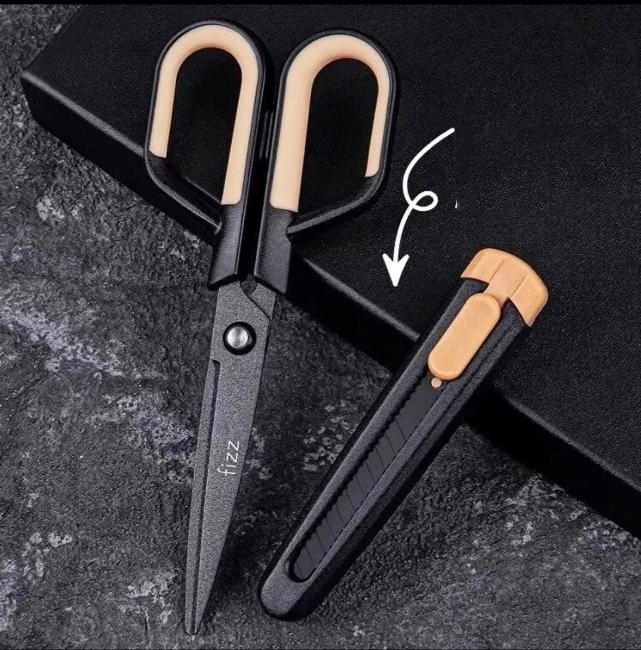 Utility Knife Scissors Set
